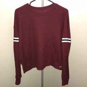 Hollister waffle boyfriend tee